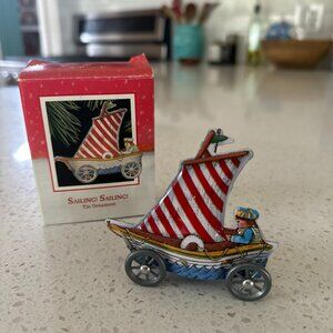 Sailing! Sailing! ornament